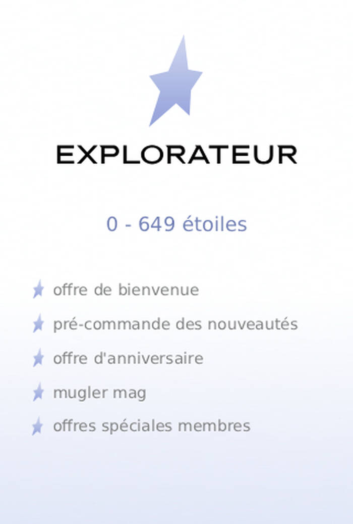avantages de devenir membre de mugler par profil