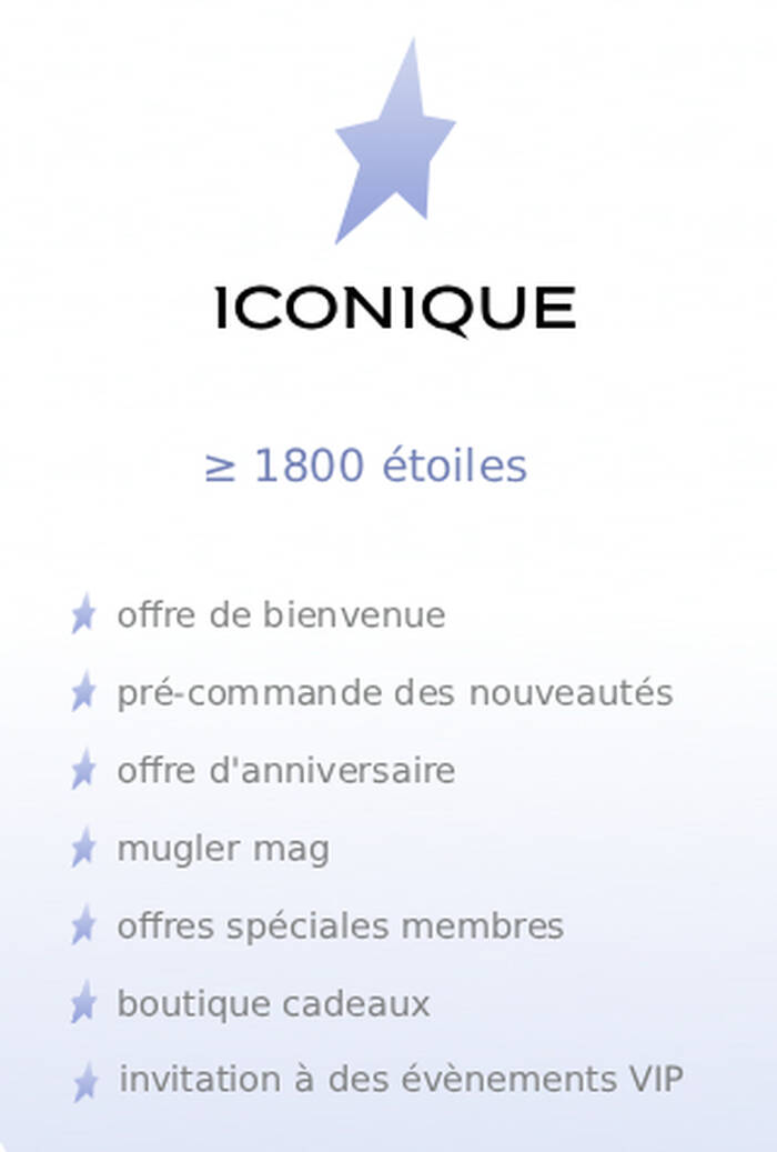 avantages de devenir membre de mugler par profil