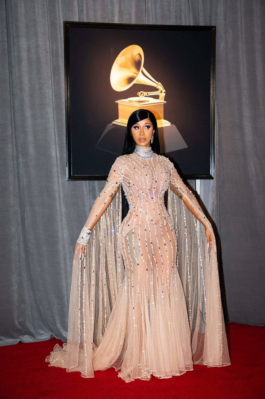 Cardi B Wears Mugler